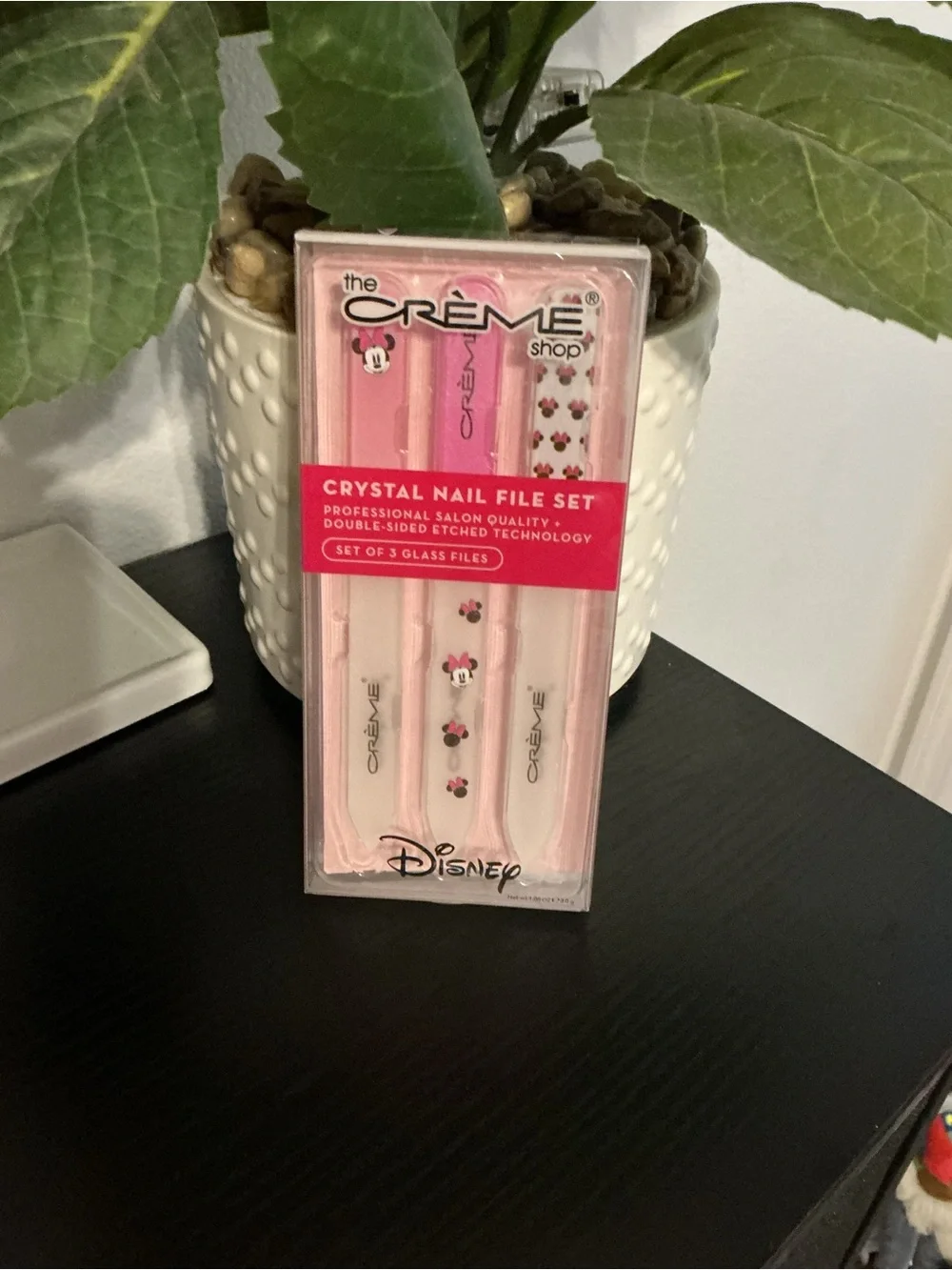 The Crème Shop x Disney Pink Crystal Nail File Set